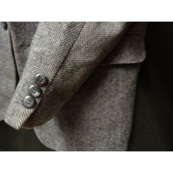 Savile Row Traditions Suit/Sport Jacket Coat Gray 42" Chest Lambs wool Blend - Picture 10 of 11